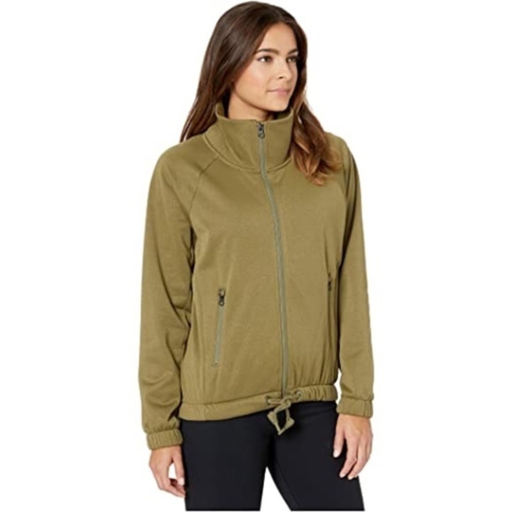 The North Face Jazzer Full Zip Jacket with Pockets in Green Women's Size XL